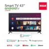 Smart TV de 43" RCA R43AND con pantalla LED Full HD