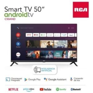 Smart TV 50" RCA C50AND-F Ultra HD Android TV