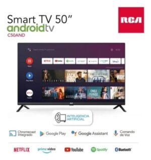 Smart TV 50" RCA C50AND-F Ultra HD Android TV