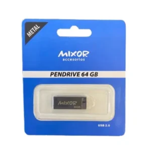 Pendrive Mixor Metalico 64gb Mini